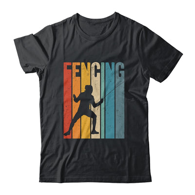 Fencing Vintage Design Art For Men Women Fencer Sports Shirt & Hoodie | teecentury