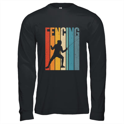 Fencing Vintage Design Art For Men Women Fencer Sports Shirt & Hoodie | teecentury