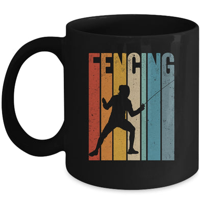 Fencing Vintage Design Art For Men Women Fencer Sports Mug | teecentury