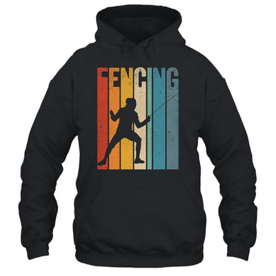 Fencing Vintage Design Art For Men Women Fencer Sports Shirt & Hoodie | teecentury