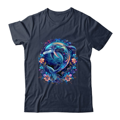 Festive Charming Cute Dolphin Lover Artwork Men Women Kids Shirt & Tank Top | teecentury