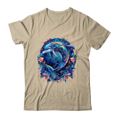 Festive Charming Cute Dolphin Lover Artwork Men Women Kids Shirt & Tank Top | teecentury