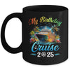 Festive My Birthday Cruise Ship Party 2025 Men Women Kids Mug | teecentury