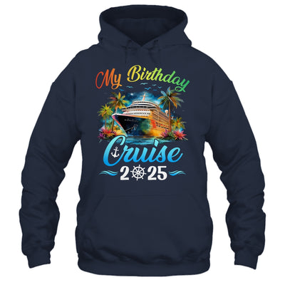 Festive My Birthday Cruise Ship Party 2025 Men Women Kids Shirt & Tank Top | teecentury