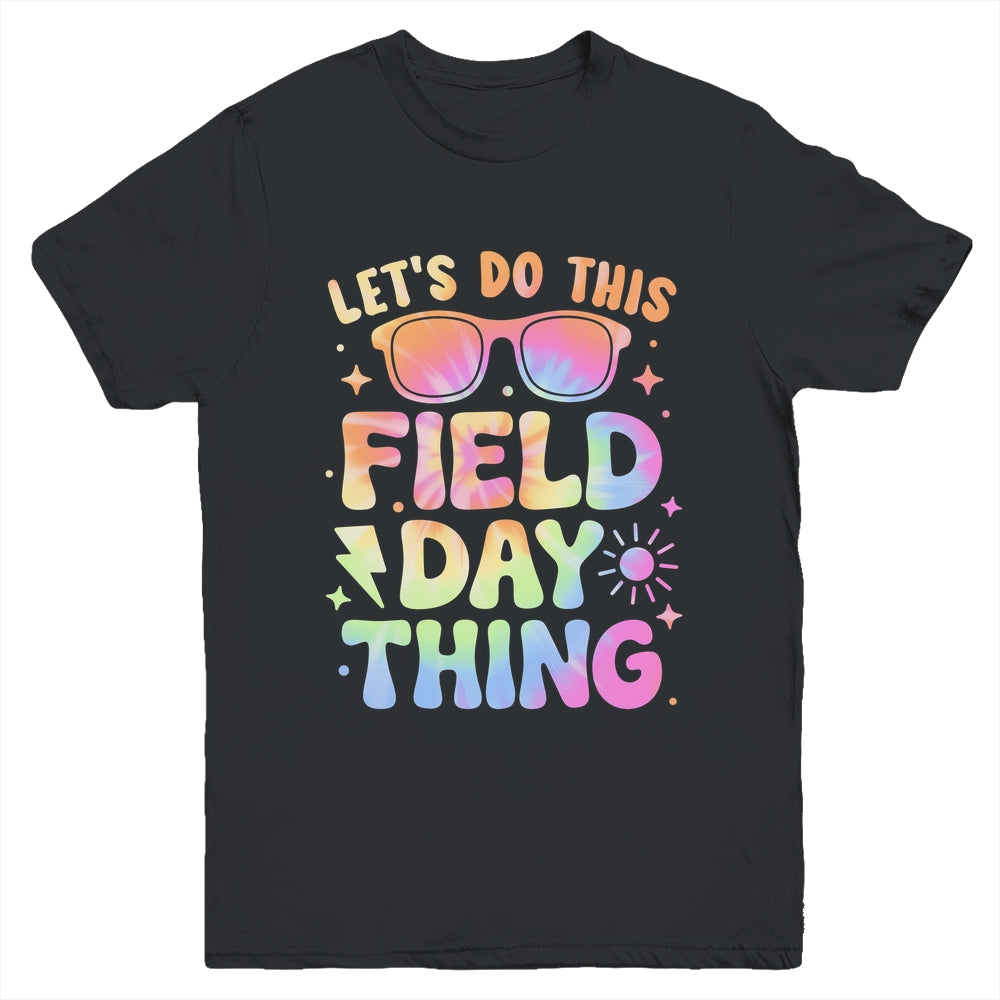 Field Day Activities Tie Dye Filed Day Teacher Kids Boy Girl Youth Shirt | teecentury