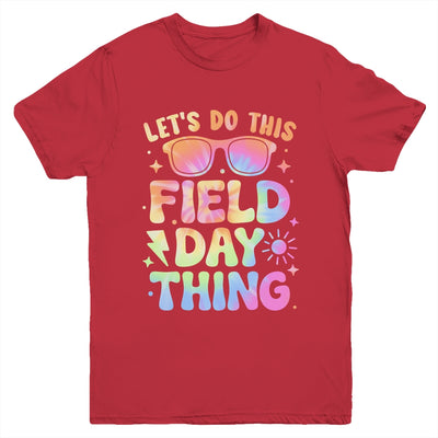 Field Day Activities Tie Dye Filed Day Teacher Kids Boy Girl Youth Shirt | teecentury