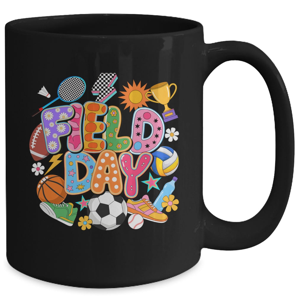 Field Day Fun Day Let The Games Begin Teacher Kids Trip Mug | teecentury