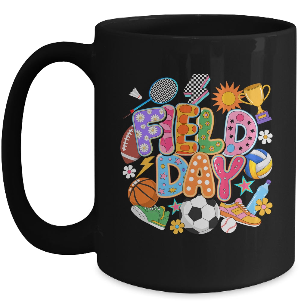 Field Day Fun Day Let The Games Begin Teacher Kids Trip Mug | teecentury