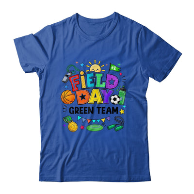 Field Day Green Team Funny For Kids Teacher Field Day Games Shirt & Hoodie | teecentury