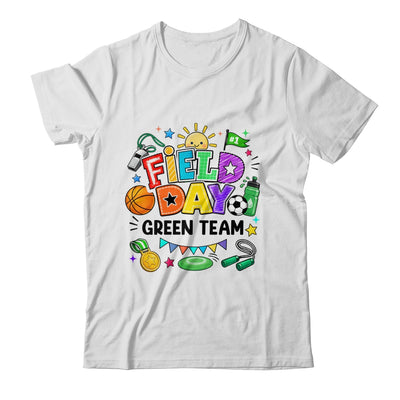 Field Day Green Team Funny For Kids Teacher Field Day Games Shirt & Hoodie | teecentury