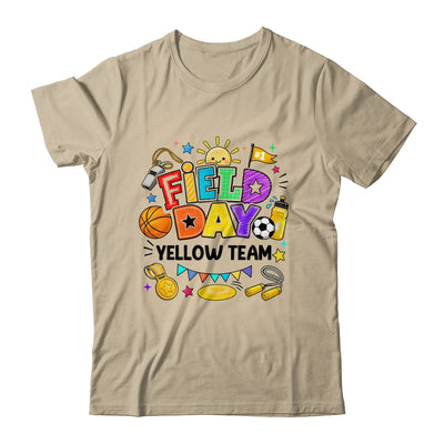 Field Day Yellow Team Funny For Kids Teacher Field Day Games Shirt & Hoodie | teecentury