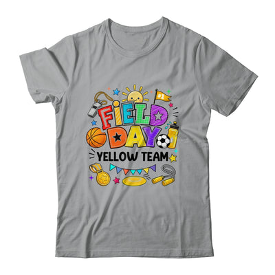 Field Day Yellow Team Funny For Kids Teacher Field Day Games Shirt & Hoodie | teecentury