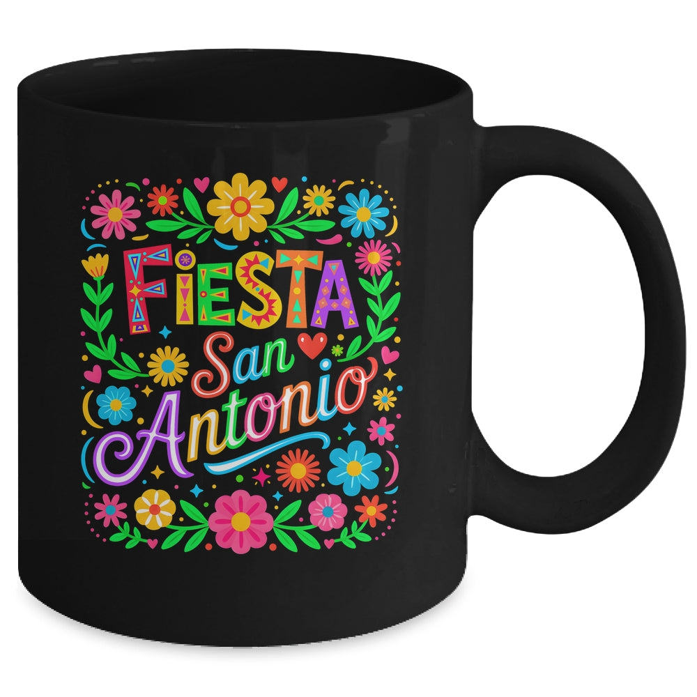 Fiesta San Antonio Texas Cinco De Mayo Lets Fiesta Squad Mug | teecentury