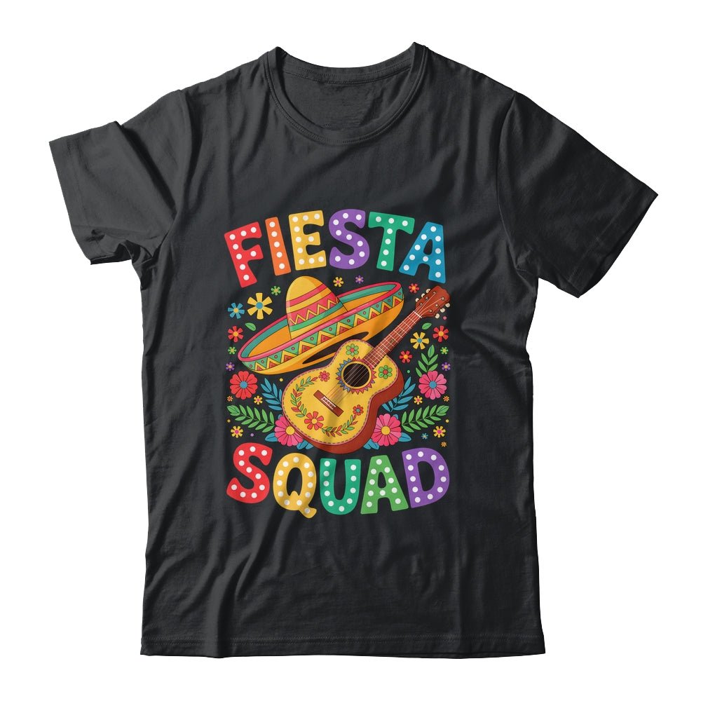 Fiesta Squad Cinco De Mayo Let's Fiesta Mexican Men Women Shirt & Hoodie | teecentury