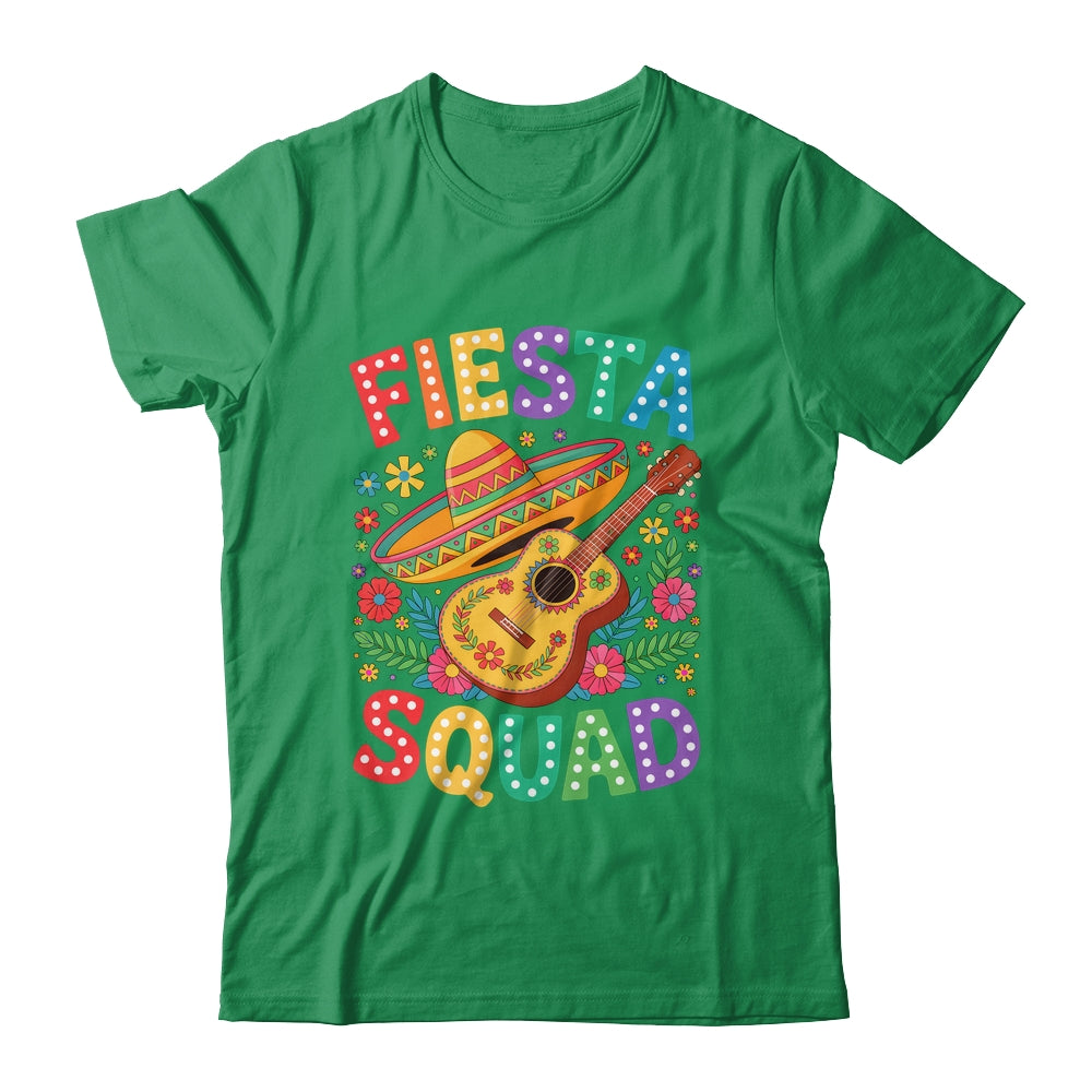 Fiesta Squad Cinco De Mayo Let's Fiesta Mexican Men Women Shirt & Hoodie | teecentury