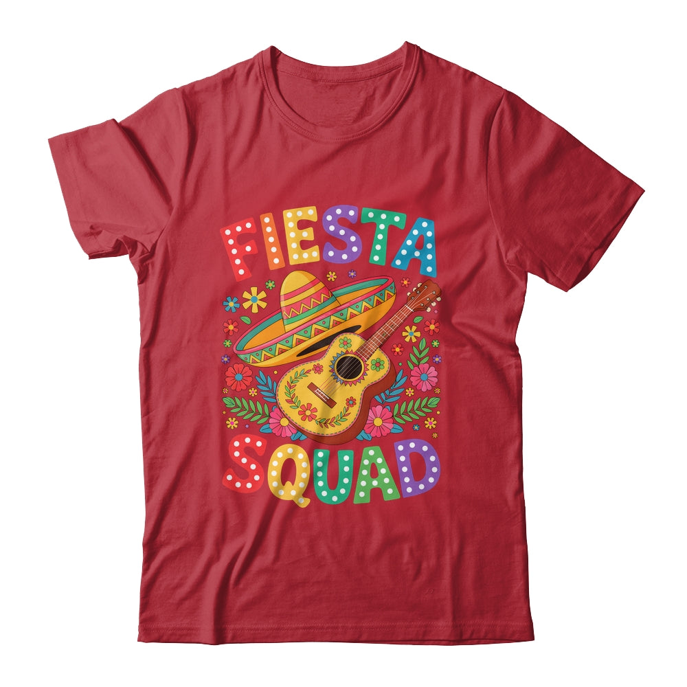 Fiesta Squad Cinco De Mayo Let's Fiesta Mexican Men Women Shirt & Hoodie | teecentury