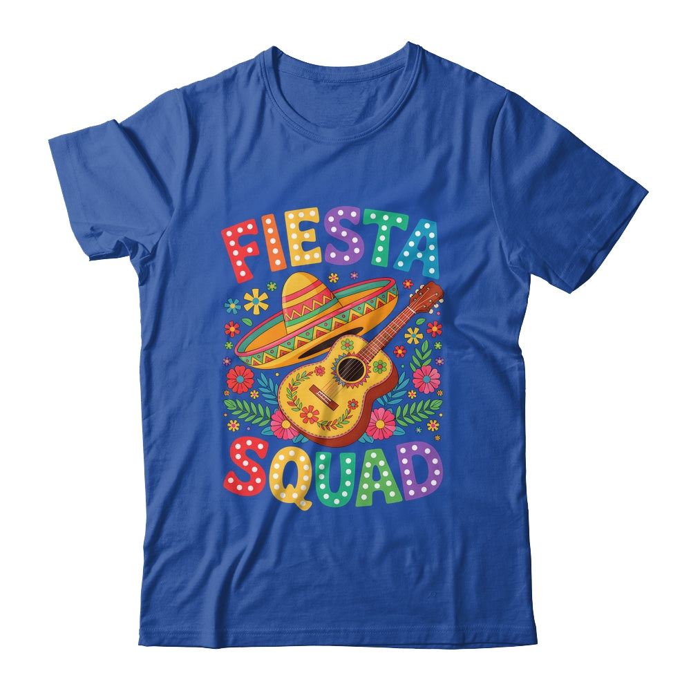 Fiesta Squad Cinco De Mayo Let's Fiesta Mexican Men Women Shirt & Hoodie | teecentury