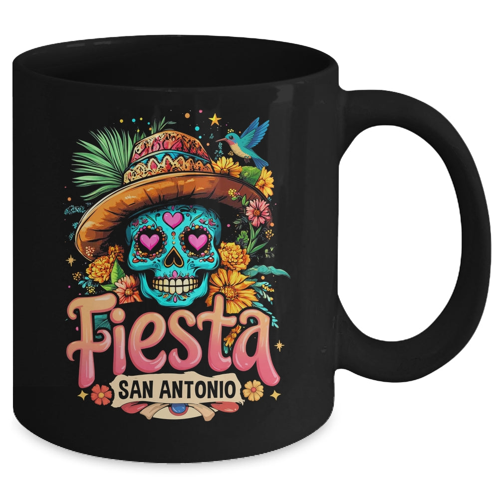 Fiesta Squad San Antonio Cinco De Mayo Lets Fiesta Texas Mug | teecentury