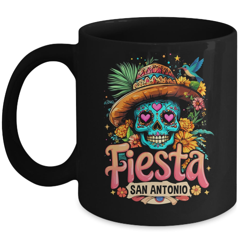 Fiesta Squad San Antonio Cinco De Mayo Lets Fiesta Texas Mug | teecentury