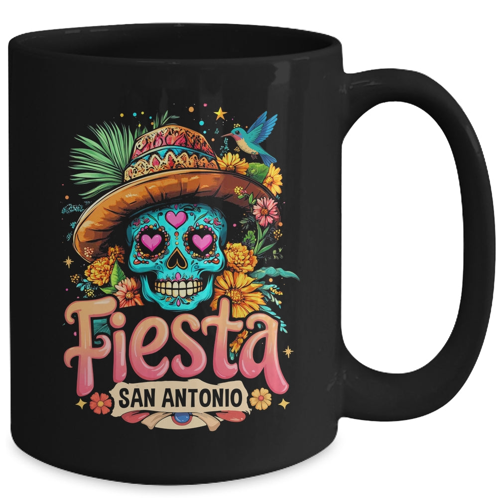 Fiesta Squad San Antonio Cinco De Mayo Lets Fiesta Texas Mug | teecentury