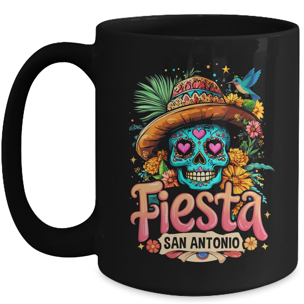 Fiesta Squad San Antonio Cinco De Mayo Lets Fiesta Texas Mug | teecentury