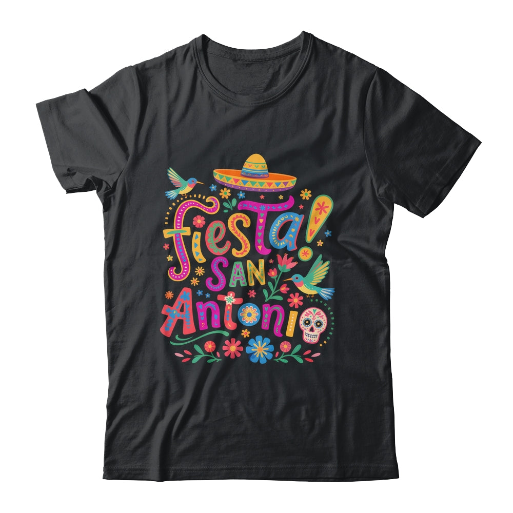 Fiesta Squad San Antonio Texas Cinco De Mayo Lets Fiesta Shirt & Tank Top | teecentury