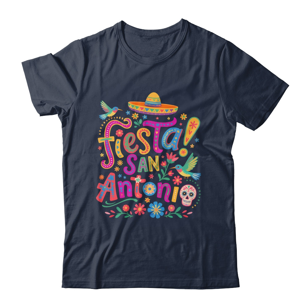 Fiesta Squad San Antonio Texas Cinco De Mayo Lets Fiesta Shirt & Tank Top | teecentury