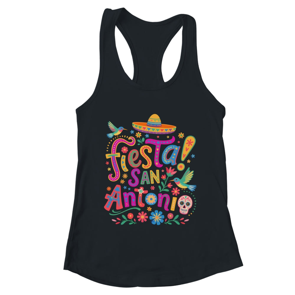 Fiesta Squad San Antonio Texas Cinco De Mayo Lets Fiesta Shirt & Tank Top | teecentury