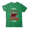 First Christmas As Pop Pop Red Plaid Bear Santa Hat 2025 Shirt & Sweatshirt | teecentury
