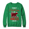 First Christmas As Uncle Red Plaid Bear Santa Hat 2025 Shirt & Sweatshirt | teecentury