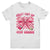 First Day Of 4th Grade Coquette Back To School Girls Kids Youth Shirt | teecentury