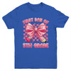 First Day Of 5th Grade Coquette Back To School Girls Kids Youth Shirt | teecentury