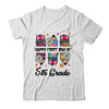 First Day Of 5th Grade Teacher Leopard Pencil Back To School Shirt & Hoodie | teecentury