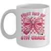 First Day Of 6th Grade Coquette Back To School Girls Kids Mug | teecentury