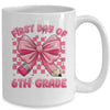 First Day Of 6th Grade Coquette Back To School Girls Kids Mug | teecentury