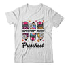 First Day Preschool Teacher Leopard Pencil Back To School Shirt & Hoodie | teecentury