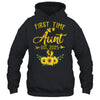 First Time Aunt Est 2025 Sunflower Promoted To Aunt Shirt & Tank Top | teecentury