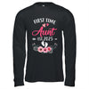 First Time Aunt Promoted To Aunt Est 2025 Mothers Day Shirt & Hoodie | teecentury