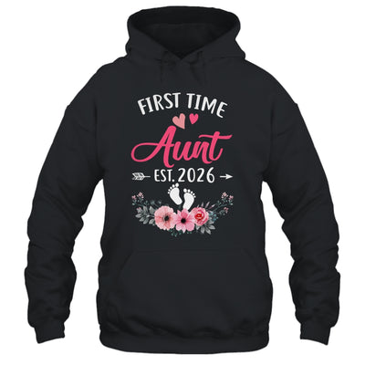 First Time Aunt Promoted To Aunt Est 2026 Mothers Day Shirt & Tank Top | teecentury
