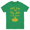 First Time Big Sister Est 2024 Sunflower Promoted To Sister Youth Shirt | teecentury