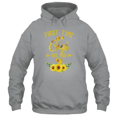 First Time Gigi Est 2026 Sunflower Promoted To Gigi Shirt & Tank Top | teecentury