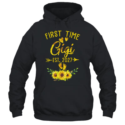 First Time Gigi Est 2027 Sunflower Promoted To Gigi Shirt & Tank Top | teecentury
