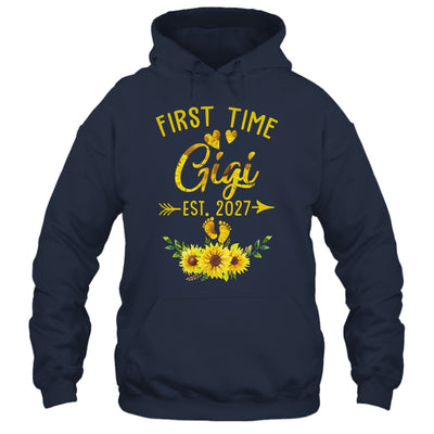 First Time Gigi Est 2027 Sunflower Promoted To Gigi Shirt & Tank Top | teecentury