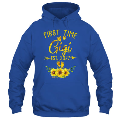 First Time Gigi Est 2027 Sunflower Promoted To Gigi Shirt & Tank Top | teecentury