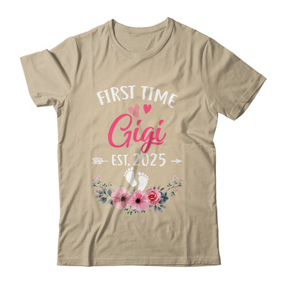 First Time Gigi Promoted To Gigi Est 2025 Mothers Day Shirt & Hoodie | teecentury