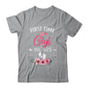 First Time Gigi Promoted To Gigi Est 2025 Mothers Day Shirt & Hoodie | teecentury