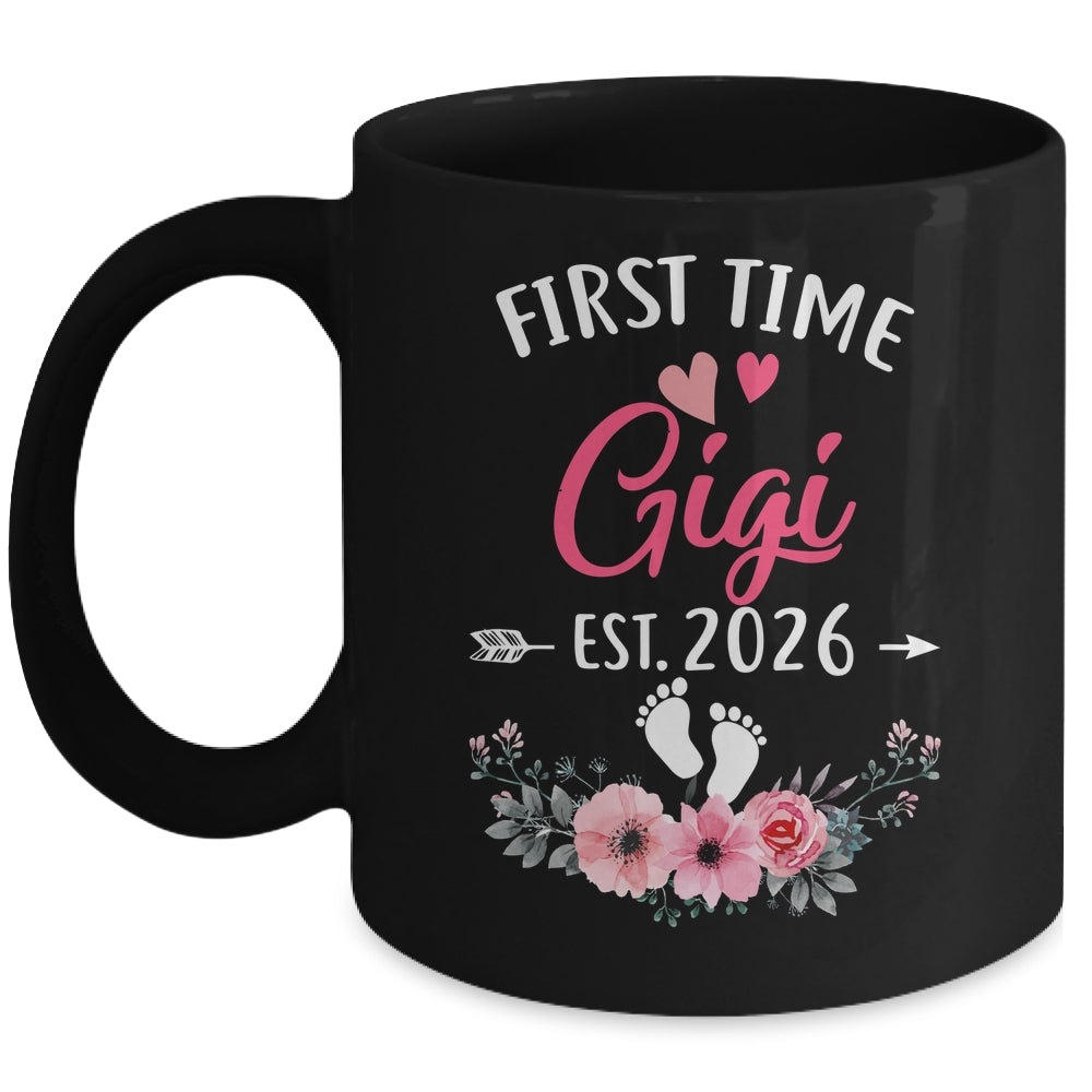 First Time Gigi Promoted To Gigi Est 2026 Mothers Day Mug | teecentury