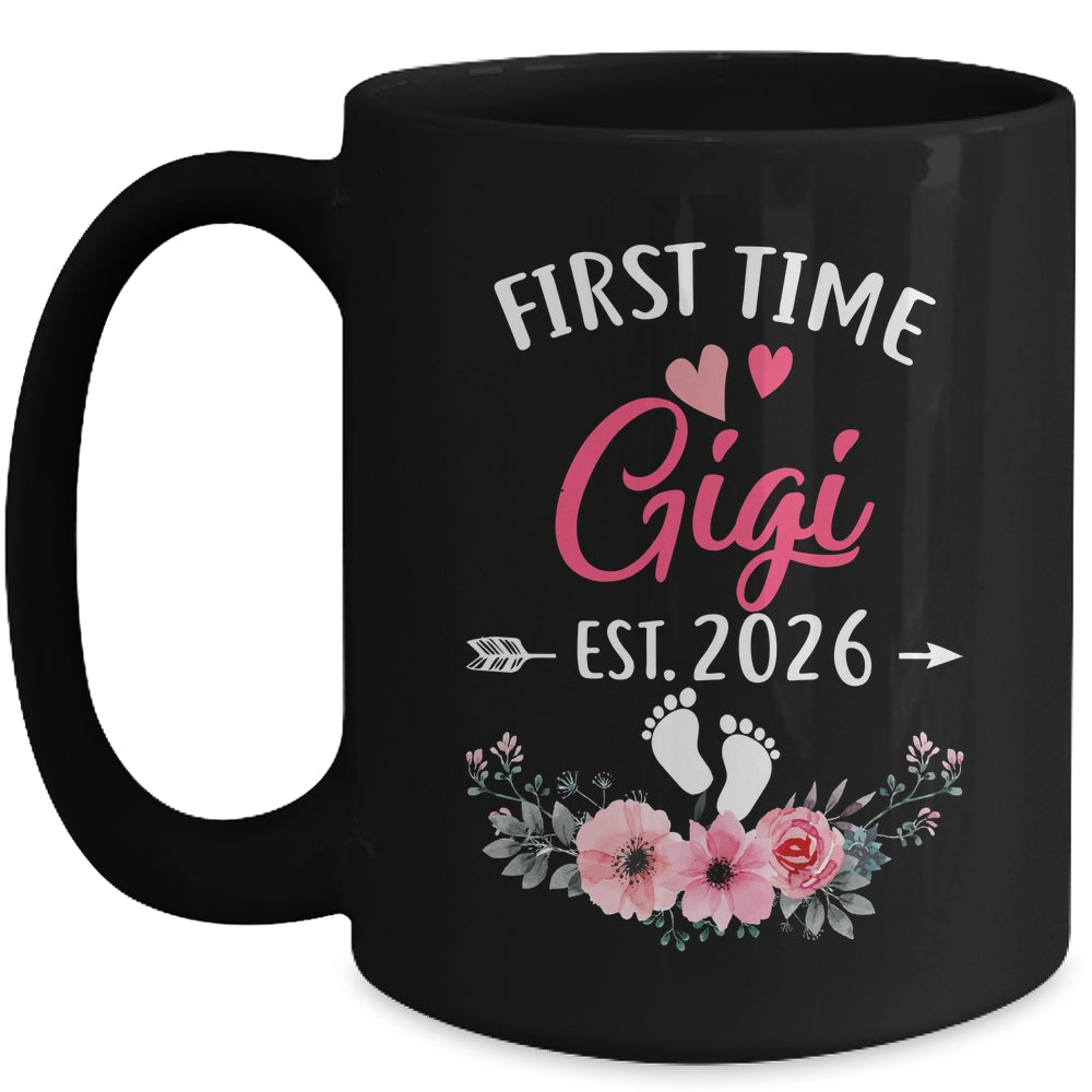 First Time Gigi Promoted To Gigi Est 2026 Mothers Day Mug | teecentury