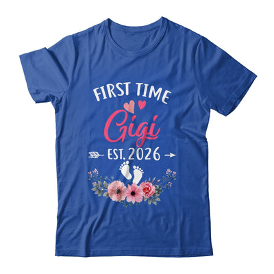 First Time Gigi Promoted To Gigi Est 2026 Mothers Day Shirt & Tank Top | teecentury