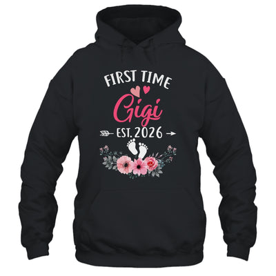 First Time Gigi Promoted To Gigi Est 2026 Mothers Day Shirt & Tank Top | teecentury